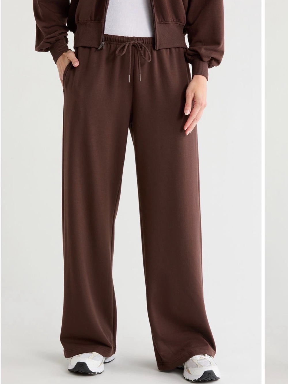 Abound Fleece Wide-Leg Pants